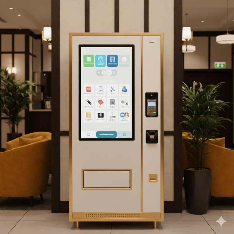 смарт вендинг машина за хотел