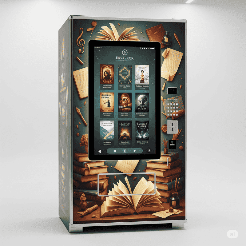 Smart Vendica 38 смарт вендинг машина за книги